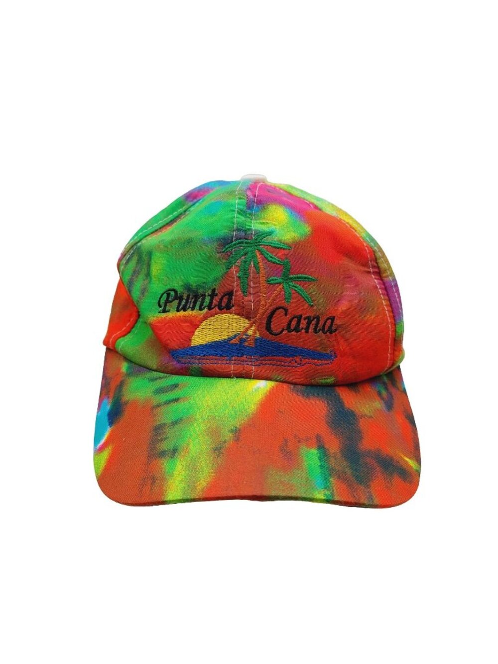 Punta Cana Tie Dye Hat Embroidered Snapback